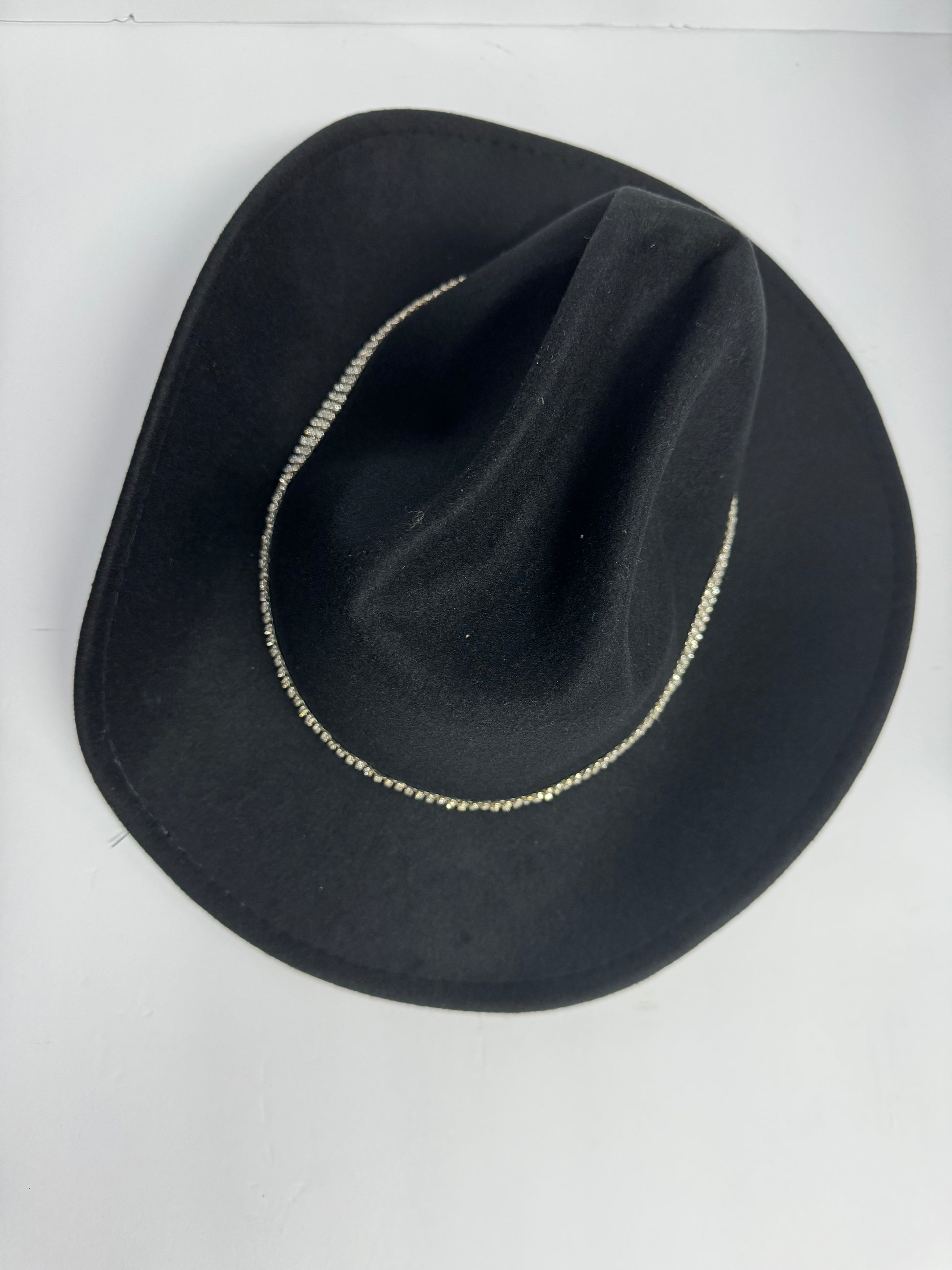 Black Rhinestone Cowboy Hat