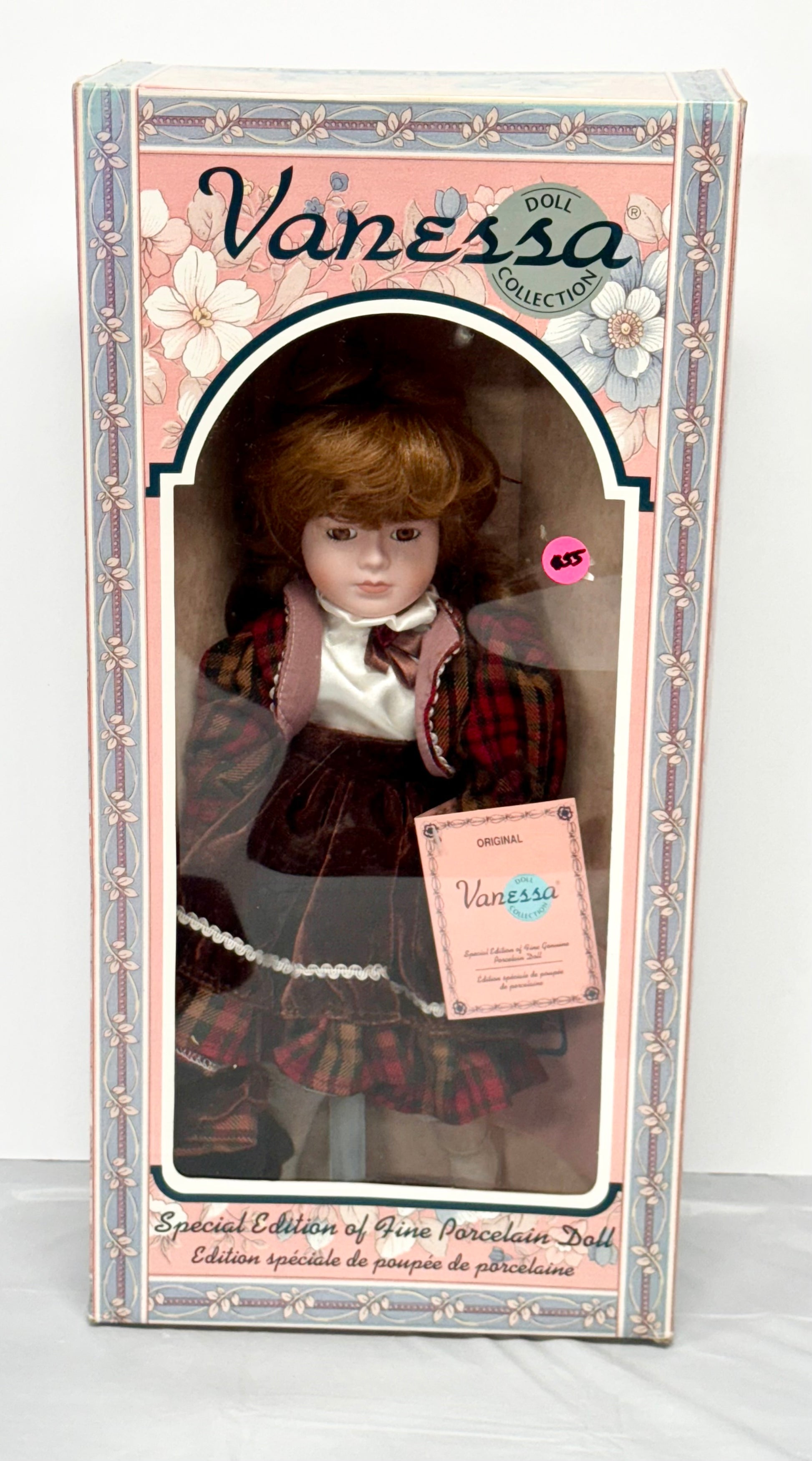 Vanessa Doll Collection – Special Edition Fine Porcelain Doll in Original Box