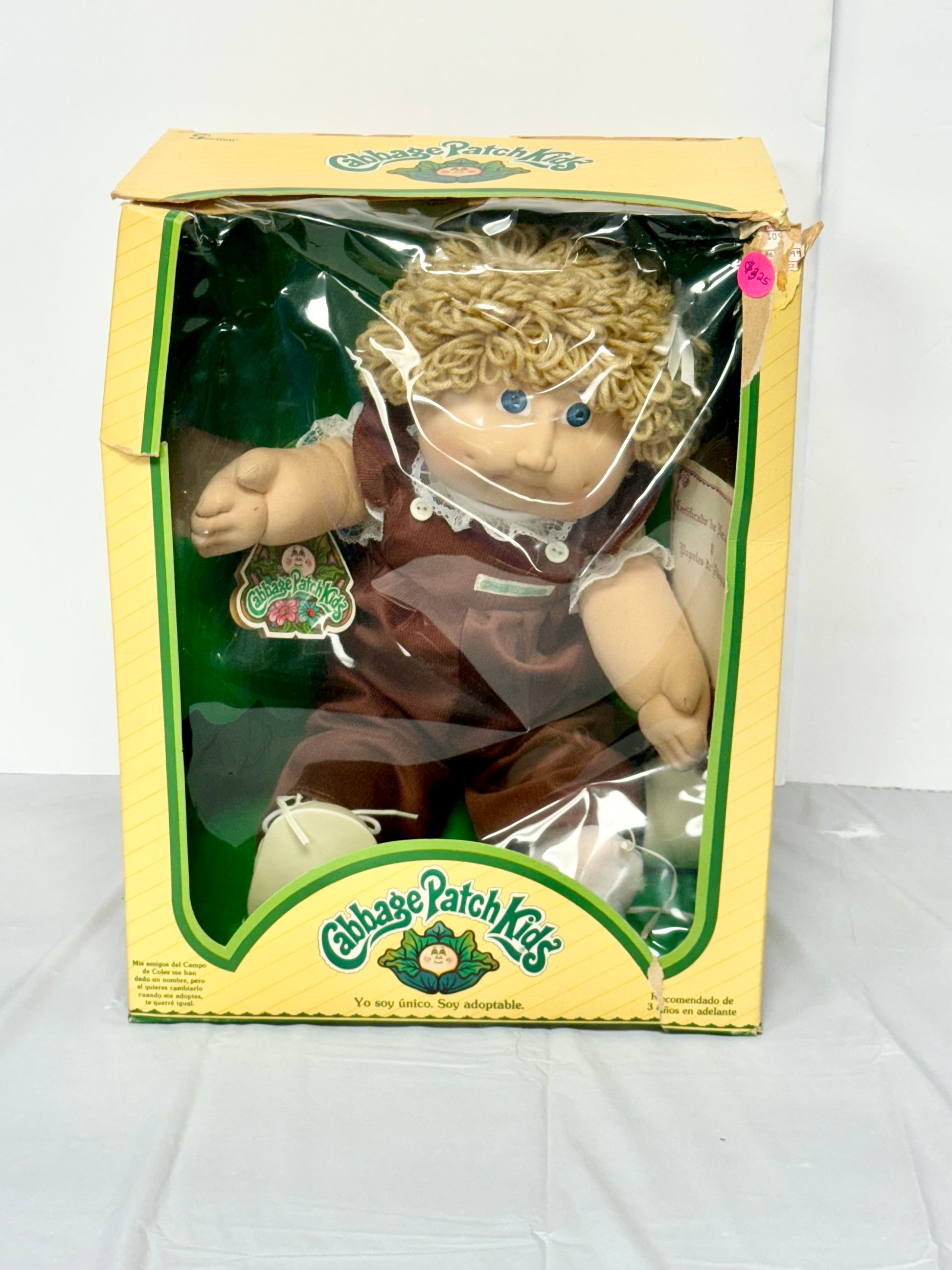 Vintage Cabbage Patch Kids Doll in Original Box – 1984 Jesmar Edition
