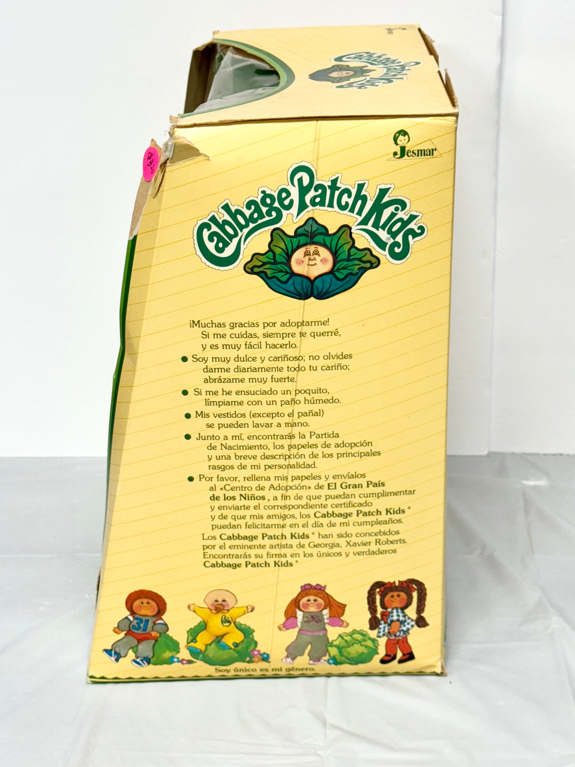 Vintage Cabbage Patch Kids Doll in Original Box – 1984 Jesmar Edition