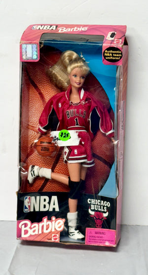 NBA Barbie Chicago Bulls Doll by Mattel (Vintage)