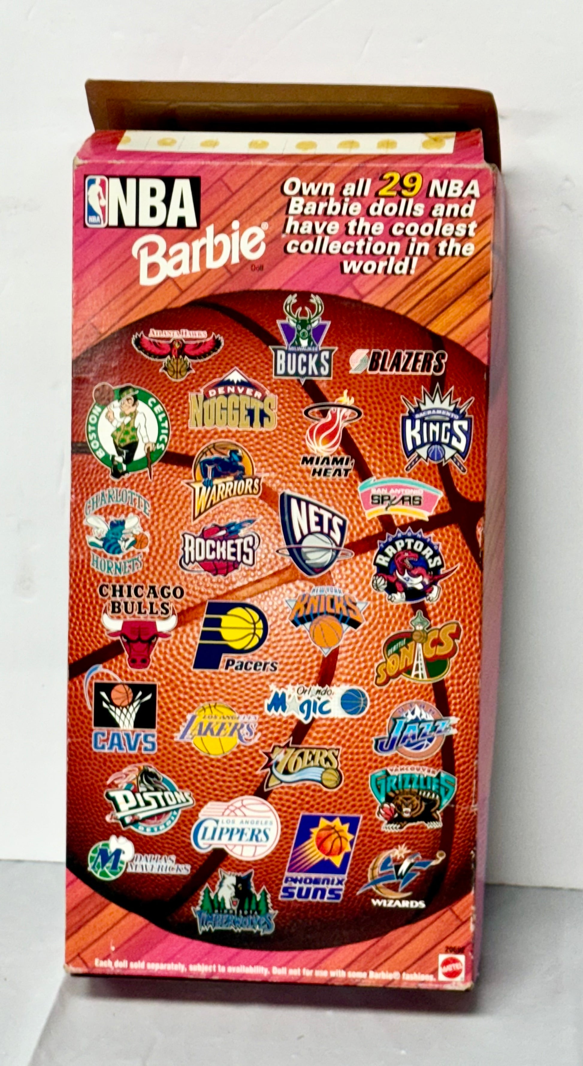 NBA Barbie Chicago Bulls Doll by Mattel (Vintage)
