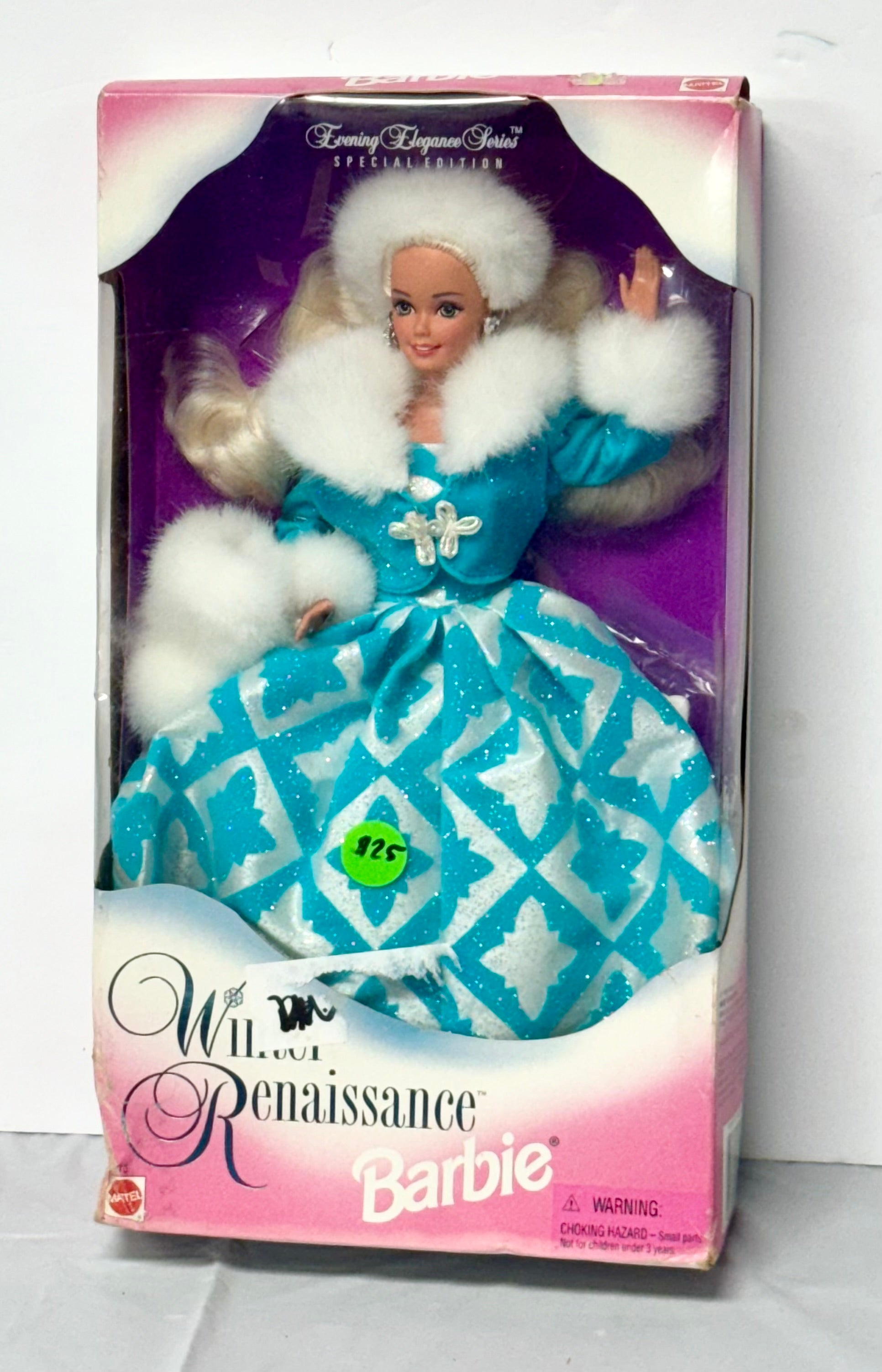 Winter Renaissance Barbie Evening Elegance Series Special Edition by Mattel (Vintage)