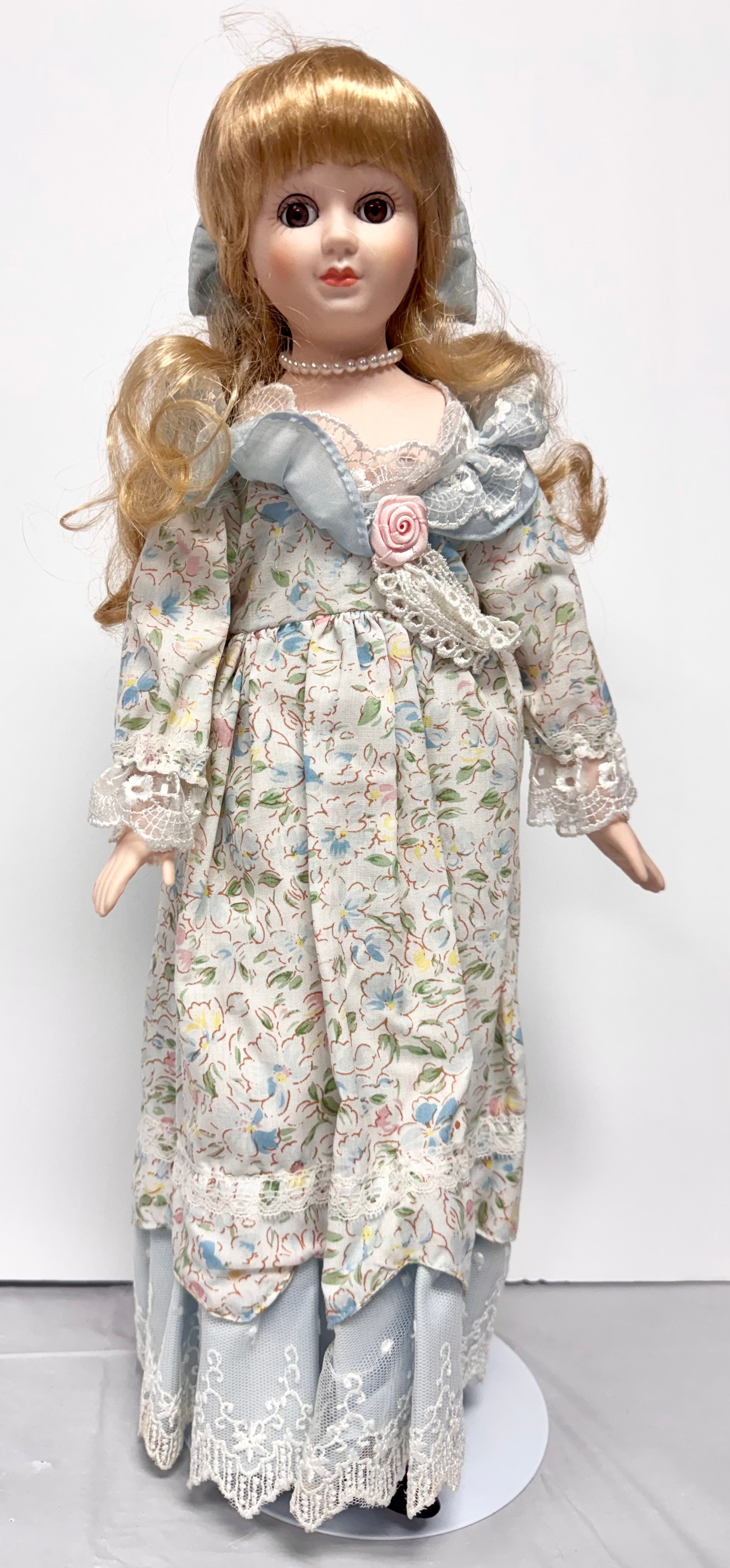 Victorian Garden Porcelain Collector Doll – Limited Edition