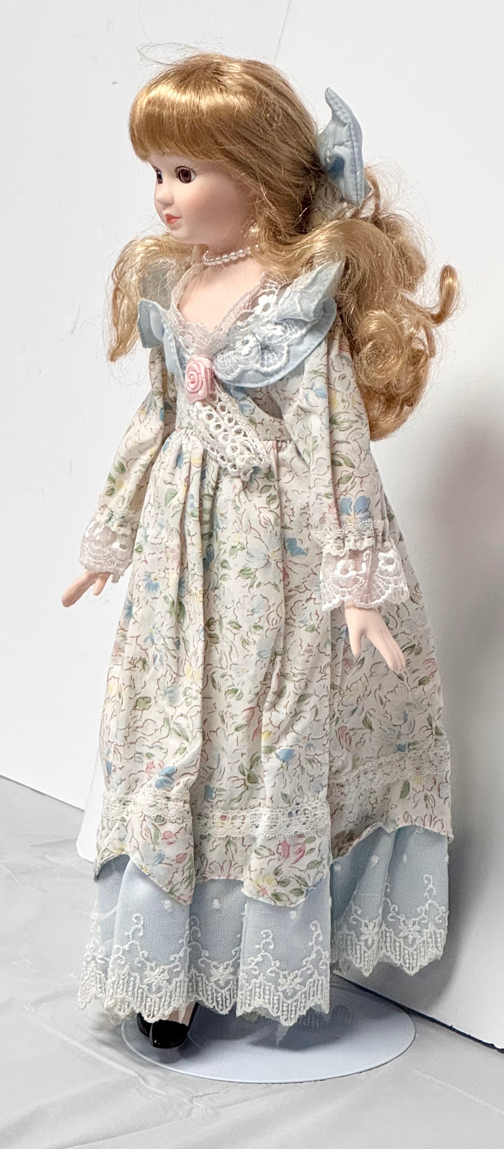 Victorian Garden Porcelain Collector Doll – Limited Edition