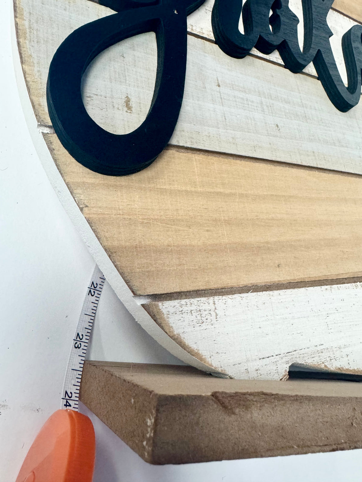 Gratitude Pumpkin Wooden Sign