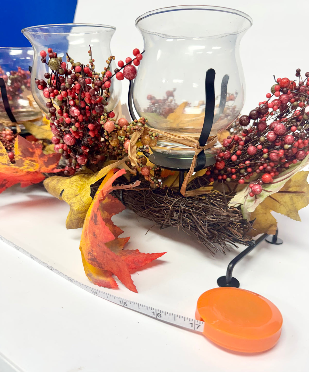 Autumn Candle Centerpiece