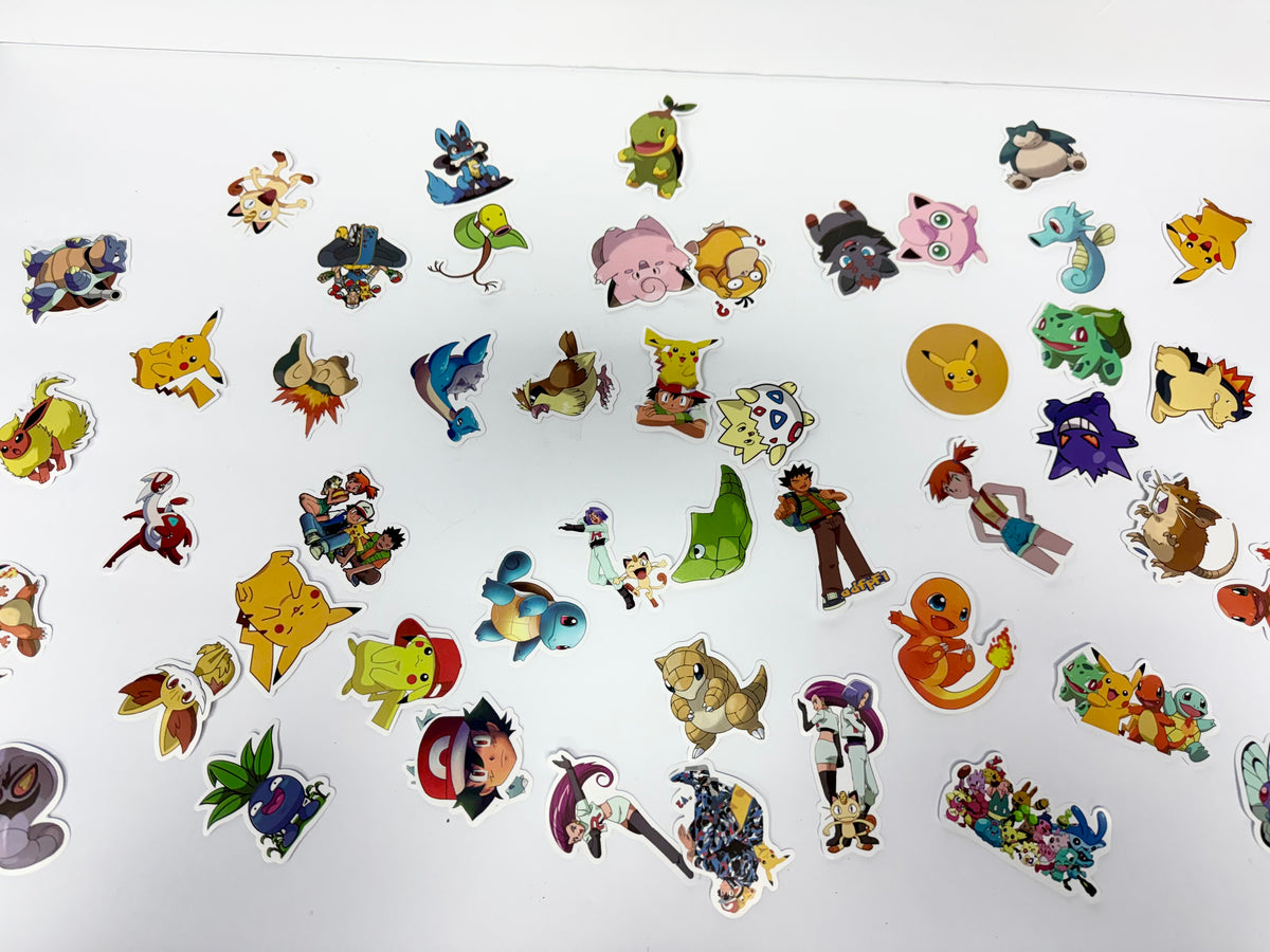 Pokémon Stickers 50ct