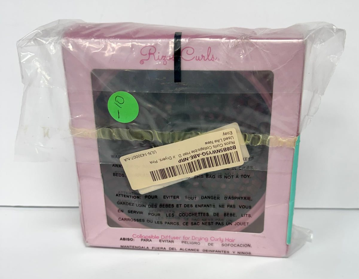 Rizos Curls Pink Collapsible Hair Dryer Diffuser